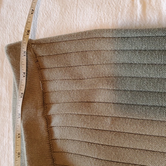 Talbots Haven Well Within Ribbed Knit High Waist Wide-Leg Sz. L Pants - Picture 8 of 11